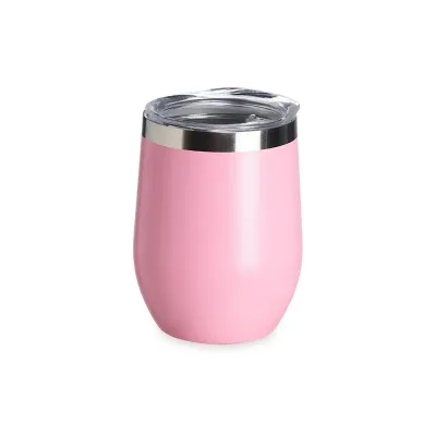 Copo Térmico Inox Rosa 320ml