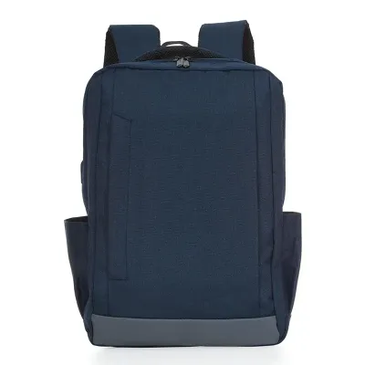 Mochila de Nylon USB Azul - 2007907