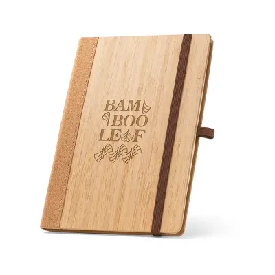 Caderno bambu A5 - capa