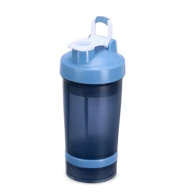 Coqueteleira Plástica Azul 500ml