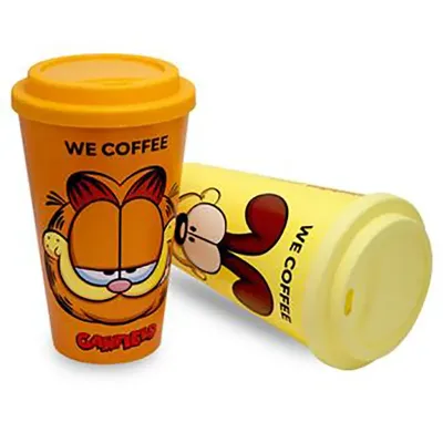 Copo 550 ml com tampa para café in mold label