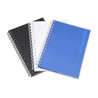 Caderno Planner: 3 cores