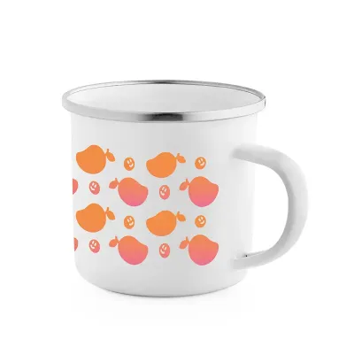 Caneca em esmalte para sublimação 350 mL