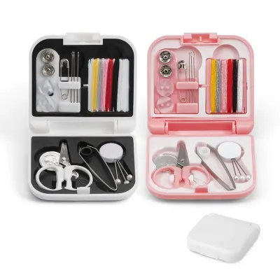 Kit de costura prático e leve para viagem