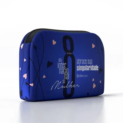 Necessaire personalizada em neoprene  - 2009792