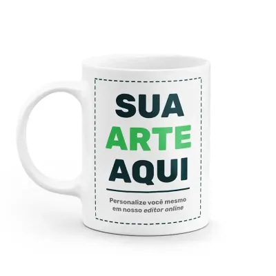 Caneca Cerâmica. Personalize como quiser!