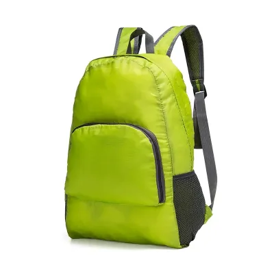 Mochila dobrável Verde