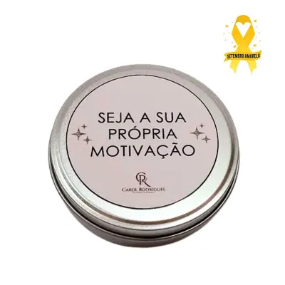 Lata motivação - Setembro amarelo