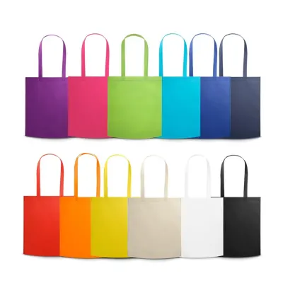 Sacola de TNT/non-woven termo selada, diversas cores