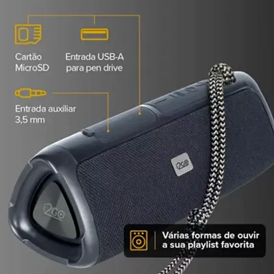 Caixa De Som Bluetooth 3 Angle Sound - 2030056