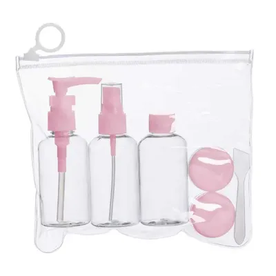 Kit Viagem 6 Peças rosa - 2016884