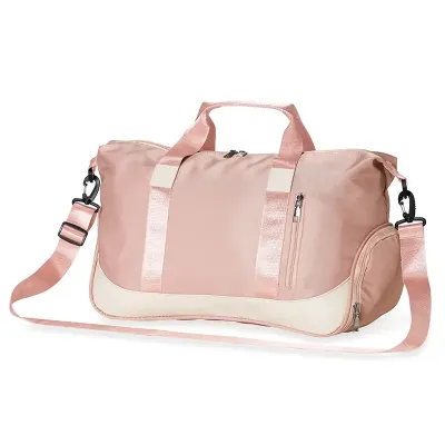 Bolsa na cor rosa