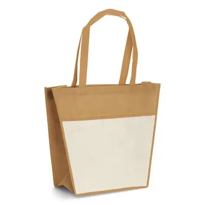 Sacola Non-woven: 80 g/m². Bolso frontal