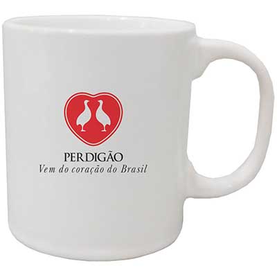 Caneca Tradicional Branca 300ml
