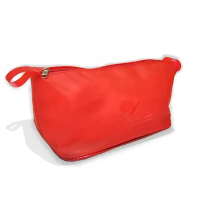 Necessaire PVC Vermelha