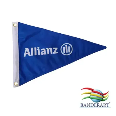 Bandeira Triangular Azul
