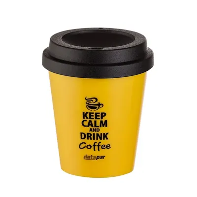 Copo Café Amarelo