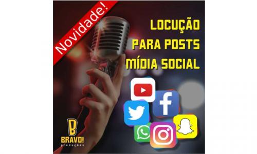 Locução - Bravo! Comunicação Integrada