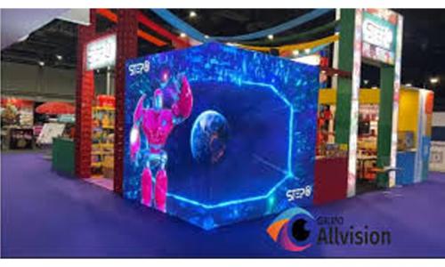 Painel LED com borda infinita - Grupo Allvision